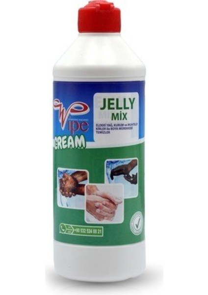 Jelly Mix El Temizleme Kremi Sıkma 500 gr