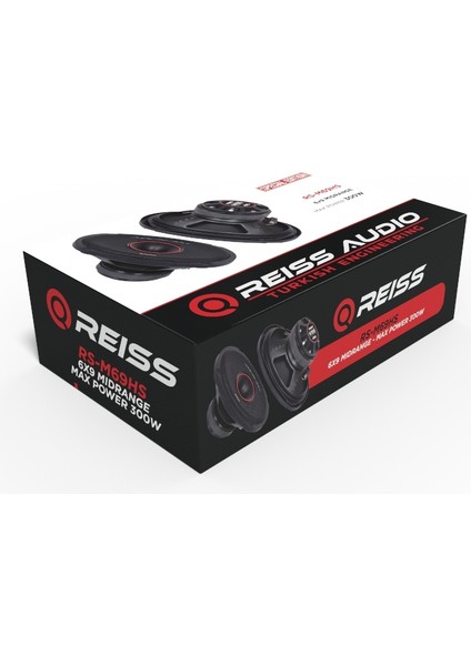 Reıss Audıo RS-M69HS 6x9 Max 300W Midrange
