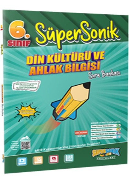 Süpersonik 6. Sınıf Din Kültürü ve Ahlak Bilgisi Soru Bankası
