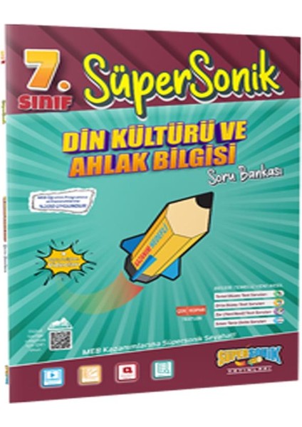 Tonguç Akademi Süpersonik 7. Sınıf Din Kültürü ve Ahlak Bilgisi Soru Bankası