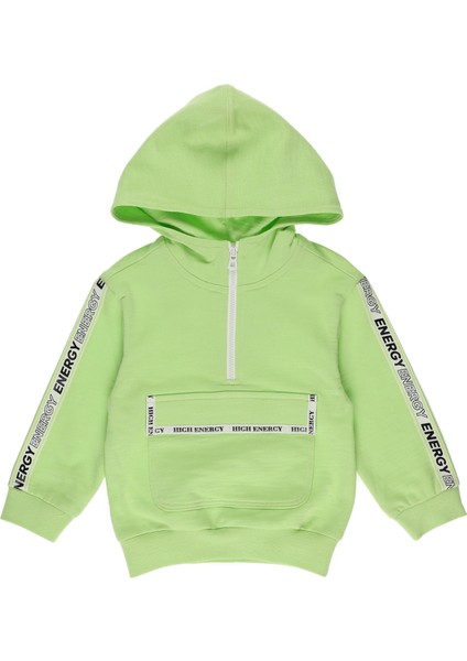 Erkek Bebek Kapşonlu Sweatshirt 2311BB08008