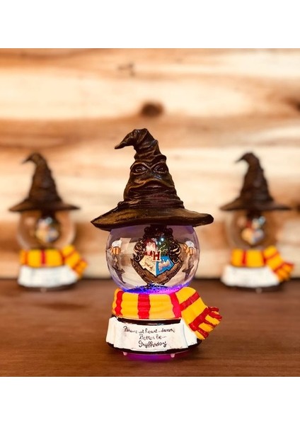Harry Potter Özel Tasarım Hogwarts Renk Değiştiren Kar Küresi