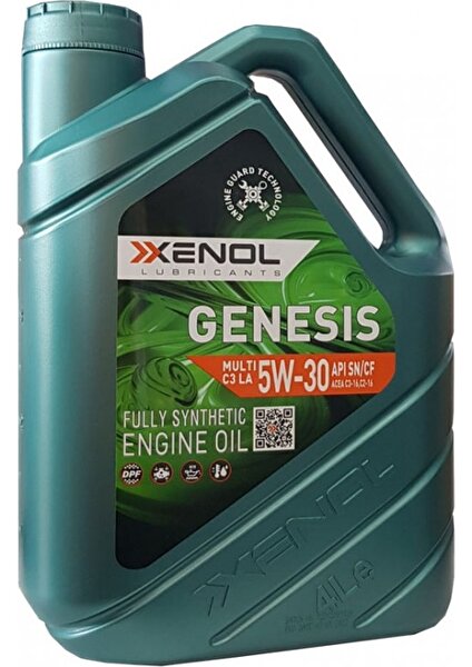 Genesis Sentetik Apı-Sn C3 5W30 4 Litre Motor Yağı ( Üretim Yılı: 2022 )