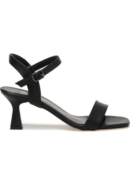 Butigo Molly 3fx Siyah Kadın Topuklu Sandalet
