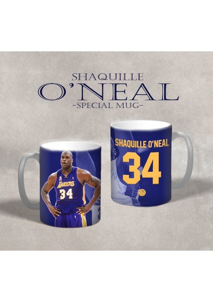 - Shaquille O'neal Baskılı Kupa Bardak