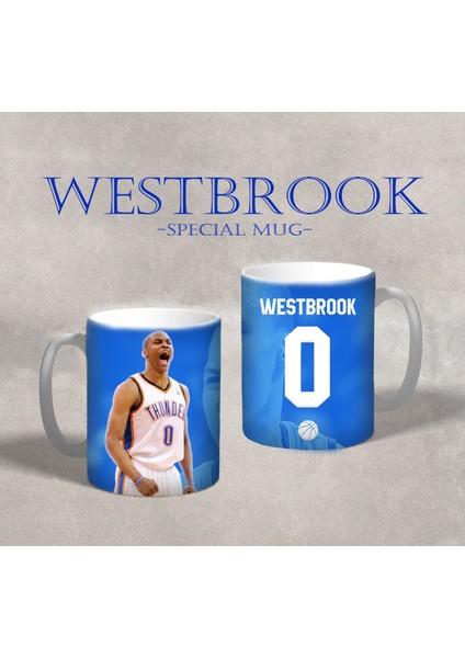 - Russel Westbrook Baskılı Kupa Bardak