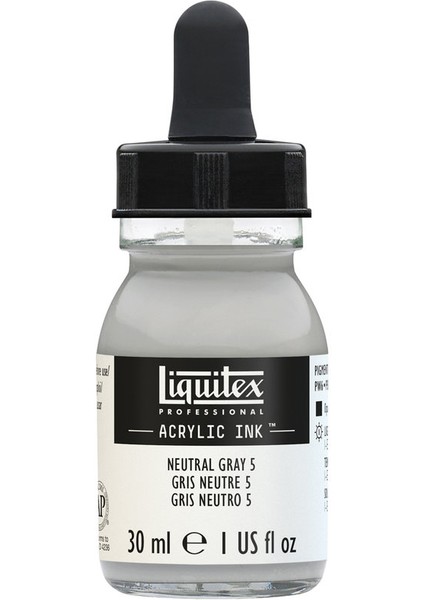 Akrilik Mürekkep 30 ml - Neutral Gray