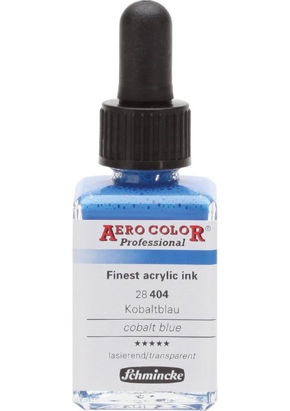 Aero Color Airbrush Akrilik Mürekkep 28ML 404 Cobalt Blue