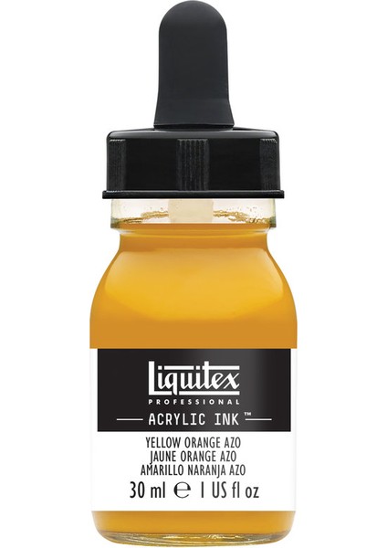 Akrilik Mürekkep 30 ml - Yellow Orange Azo