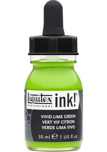 Akrilik Mürekkep 30 ml - Vivid Lime Green