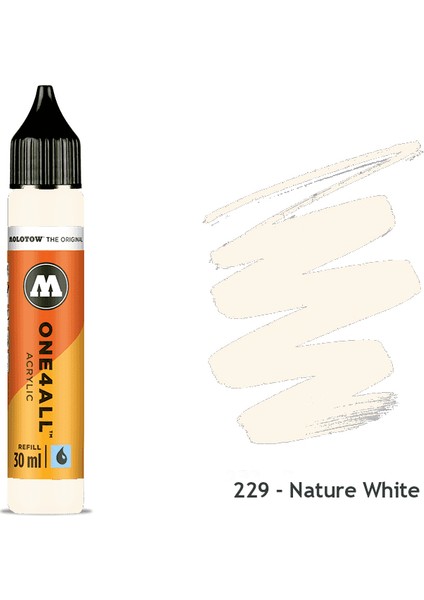 Akrilik Refill 30 ml N:229 Nature White