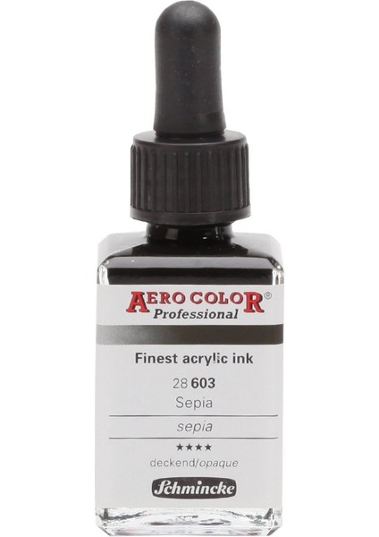 Aero Color Airbrush Akrilik Mürekkep 28ML 603 Sepia