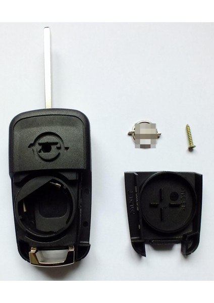 Opel Insignia Astra J Anahtar Kumanda Kabı Vidalı Metal Logolu 2 Tuşlu fırsatları