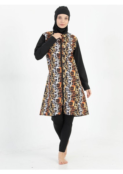 Fermuarlı Renk Seçenekli Tam Kapalı Hızlı Kuruma Özellikli Tesettür Mayo fırsatları