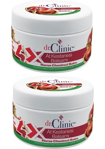 4 Kat Etkili At Kestanesi Kremi 280 ml 2'li Set