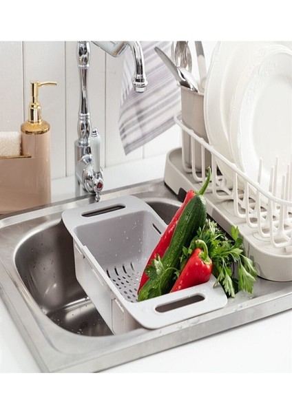 Ayarlanabilir Pratik Lavabo Süzgeci