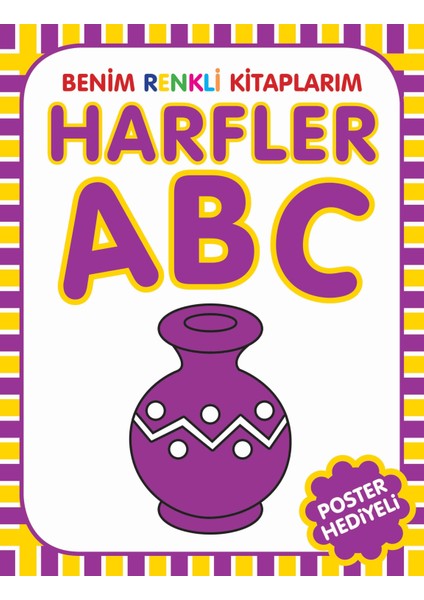 Benim Renkli Kitaplarım Seti: Harfler, Rakamlar, Renkler Taşıtlar, Meyveler, Hayvanlar