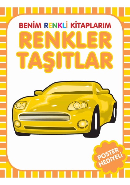 Benim Renkli Kitaplarım Seti: Harfler, Rakamlar, Renkler Taşıtlar, Meyveler, Hayvanlar