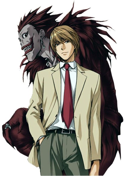 Anime Marketi Death Note Ryuk Yagami Light Beyaz Porselen Anime Kupa Bardak