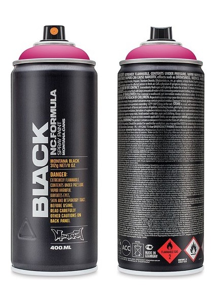 Black Seri 400 ml Sprey Boya BLK3145 Punk Pink