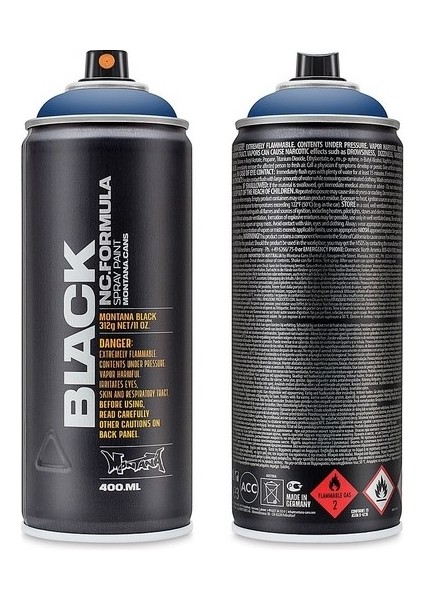Black Seri 400 ml Sprey Boya BLK5080 Ultramarine
