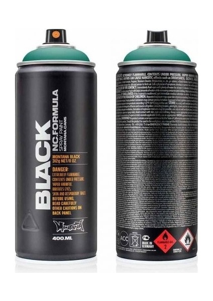 Black Seri 400 ml Sprey Boya BLK6340 Copper Green