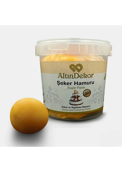 Altın Usta Şeker Hamuru Turuncu 1 kg