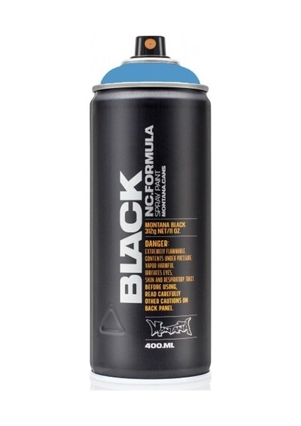 Black Seri 400 ml Sprey Boya BLK5230 Blue Lagoon