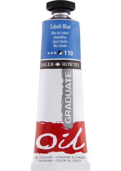 Graduate Yağlı Boya 38ML 110 Cobalt Blue