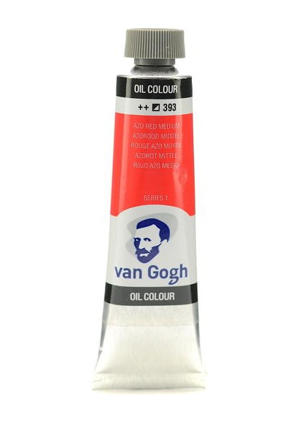 Van Gogh Yağlı Boya 40 Ml. 393 Azo Red Medium
