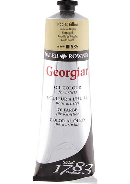 Georgian Yağlı Boya 225ML 635 Naples Yellow