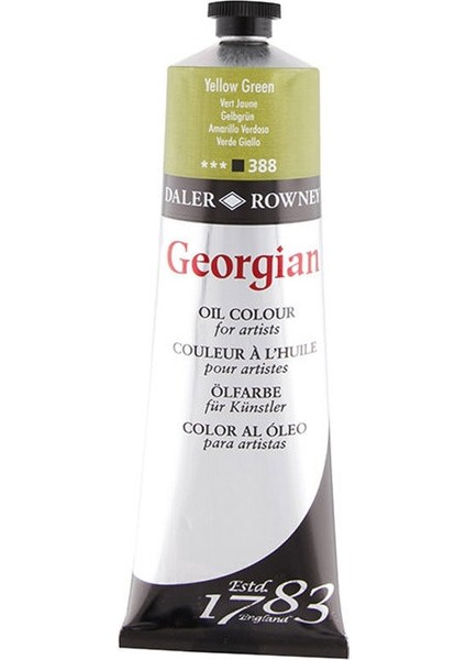 Georgian Yağlı Boya 225ML 388 Yellow Green