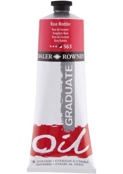 Graduate Yağlı Boya 200ML 563 Rose Madder