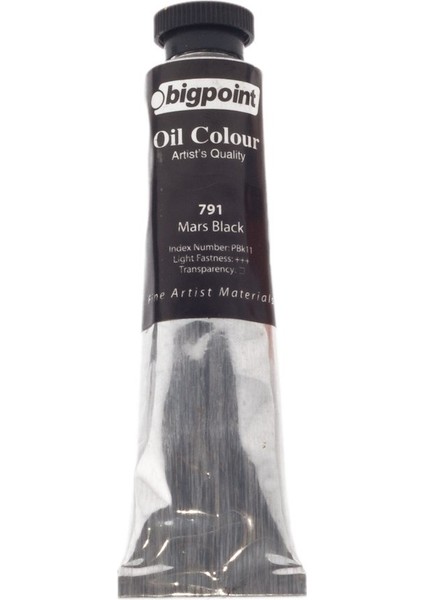 Yağlı Boya 200ML Mars Black 791