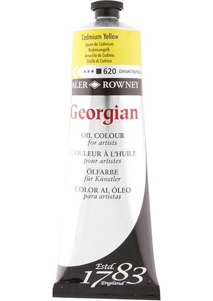 Georgian Yağlı Boya 225ML 620 Cadmium Yellow Pigment Natural