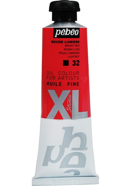 Xl Yağlı Boya 37ML. N:32 Bright Red