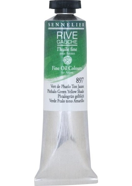 Rive Gauche Fine Yağlıboya 40ML N:897 Phthalo Green Yellow Shade