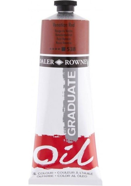 Graduate Yağlı Boya 200ML 538 Venetian Red
