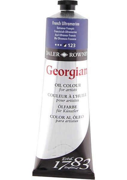 Georgian Yağlı Boya 225ML 123 French Ultramarine