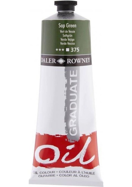 Graduate Yağlı Boya 200ML 375 Sap Green
