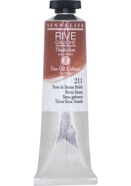 Rive Gauche Fine Yağlıboya 40ML N:211 Burnt Sienna