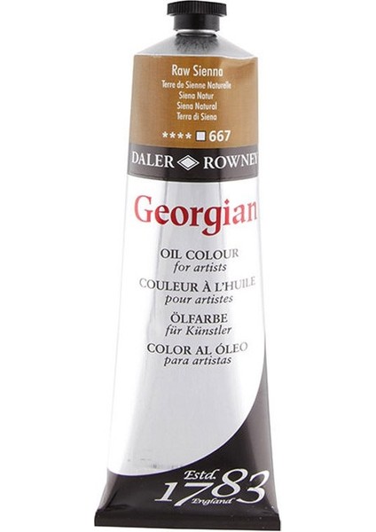 Georgian Yağlı Boya 225ML 667 Raw Sienna