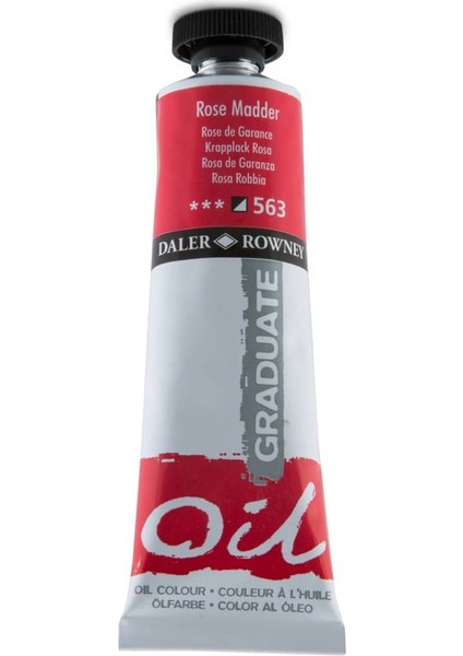 Graduate Yağlı Boya 38ML 563 Rose Madder