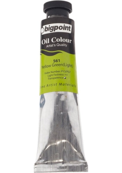 Yağlı Boya 200ML Yellow Green Light 561