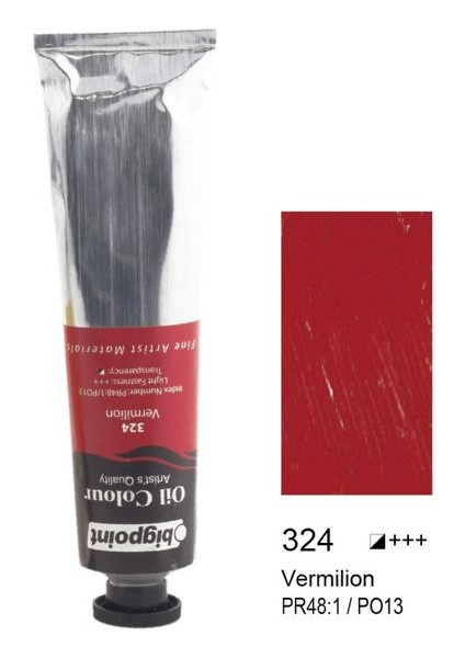 Yağlı Boya 45 Ml. 324 Vermilion