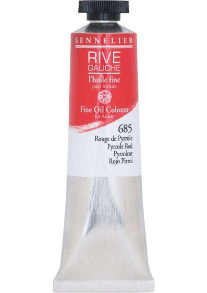 Rive Gauche Fine Yağlıboya 40ML N:685 Pyrrole Red