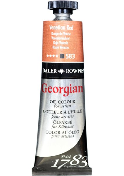 Georgian Yağlı Boya 38ML 583 Venetian Red