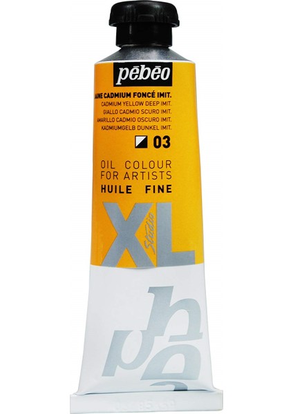 Xl Yağlı Boya 37ML. N:03 Cadmium Yellow Deep