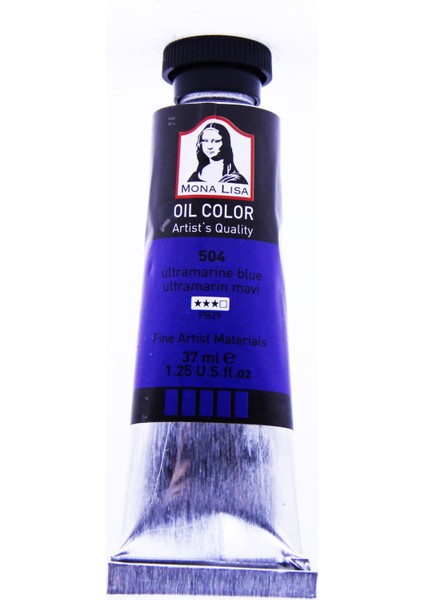 Yağlı Boya 37 Ml. Ultramarin Mavi 504