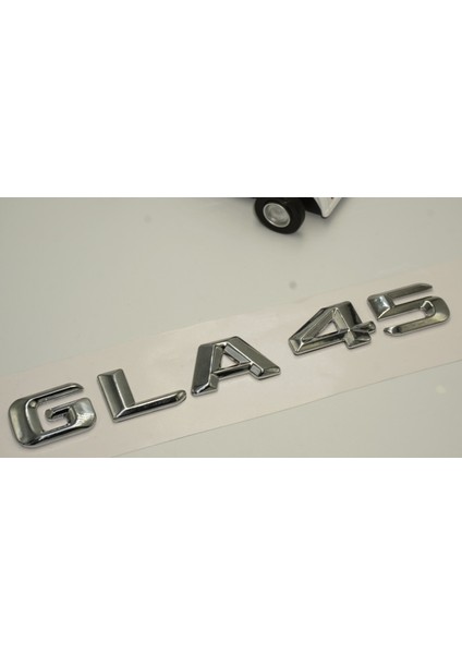 Benz Gla 45 Bagaj Krom Metal 3m 3D Yazı Logo